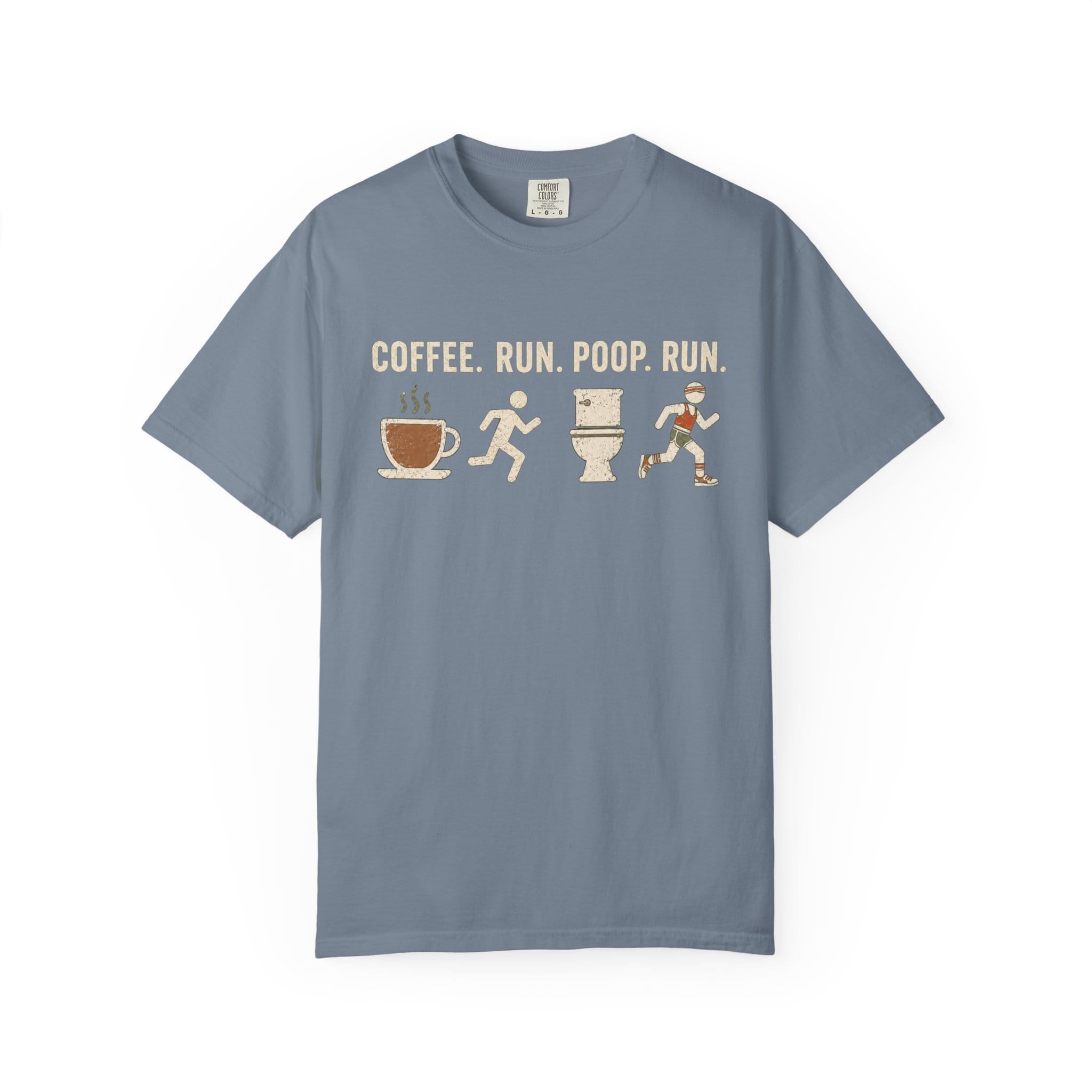 Coffee Run Poop T-Shirt