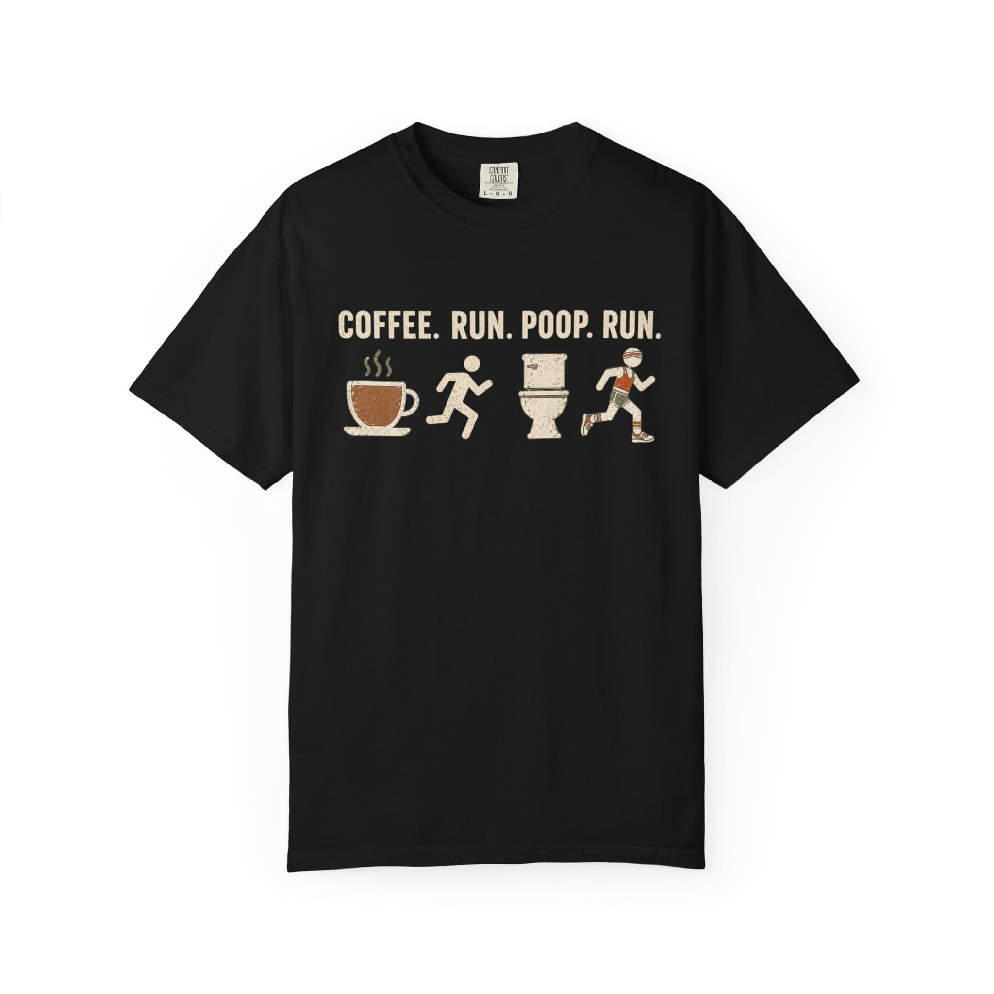 Coffee Run Poop T-Shirt