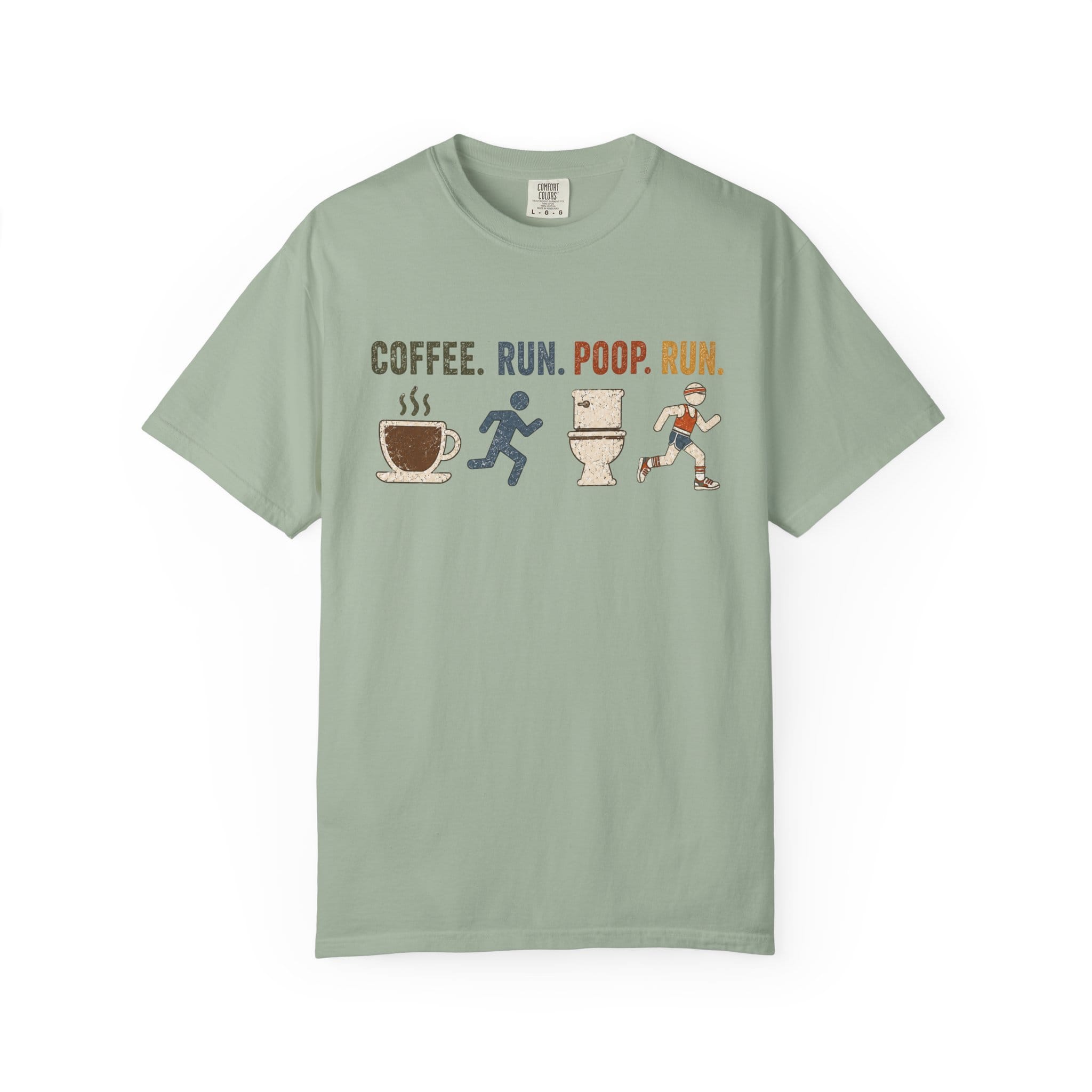 Coffee Run Poop T-Shirt