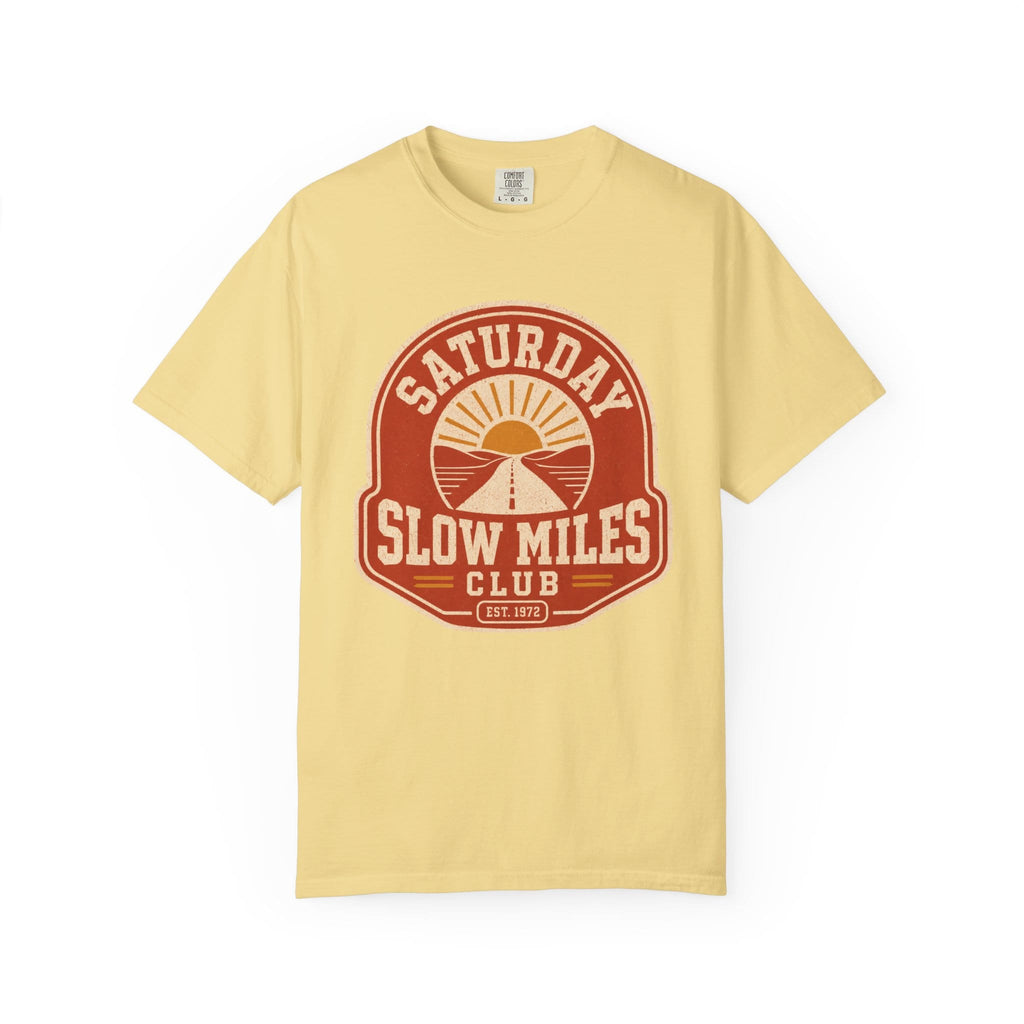 Saturday Slow Miles T-Shirt