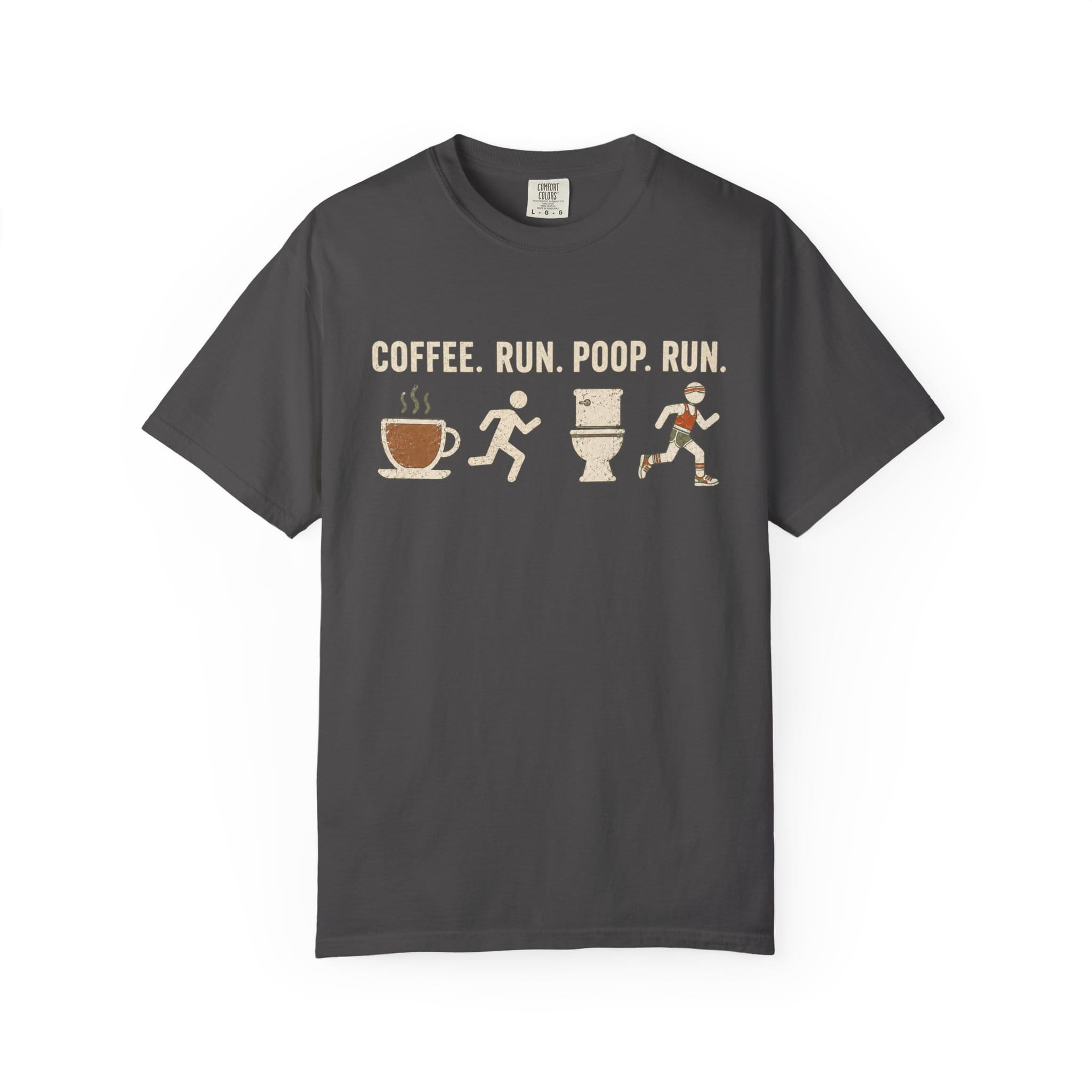 Coffee Run Poop T-Shirt