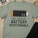 Runner Battery T-Shirt