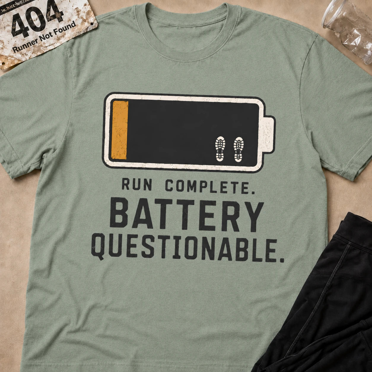 Runner Battery T-Shirt
