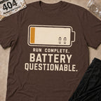 Runner Battery T-Shirt