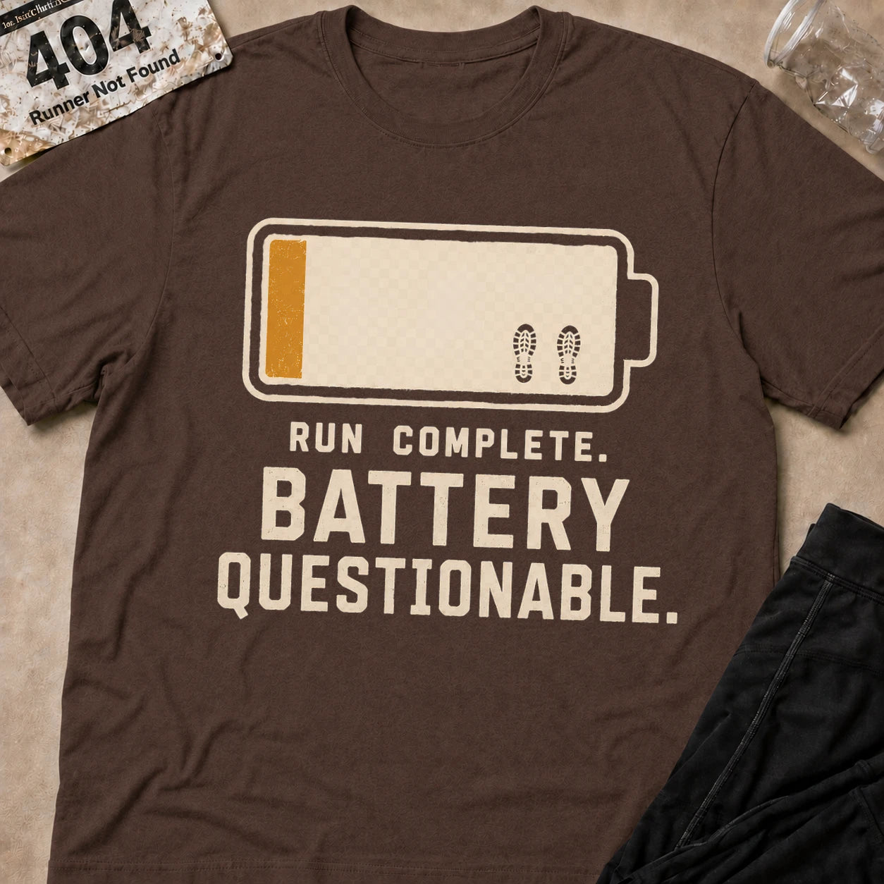 Runner Battery T-Shirt