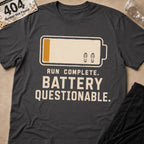 Runner Battery T-Shirt