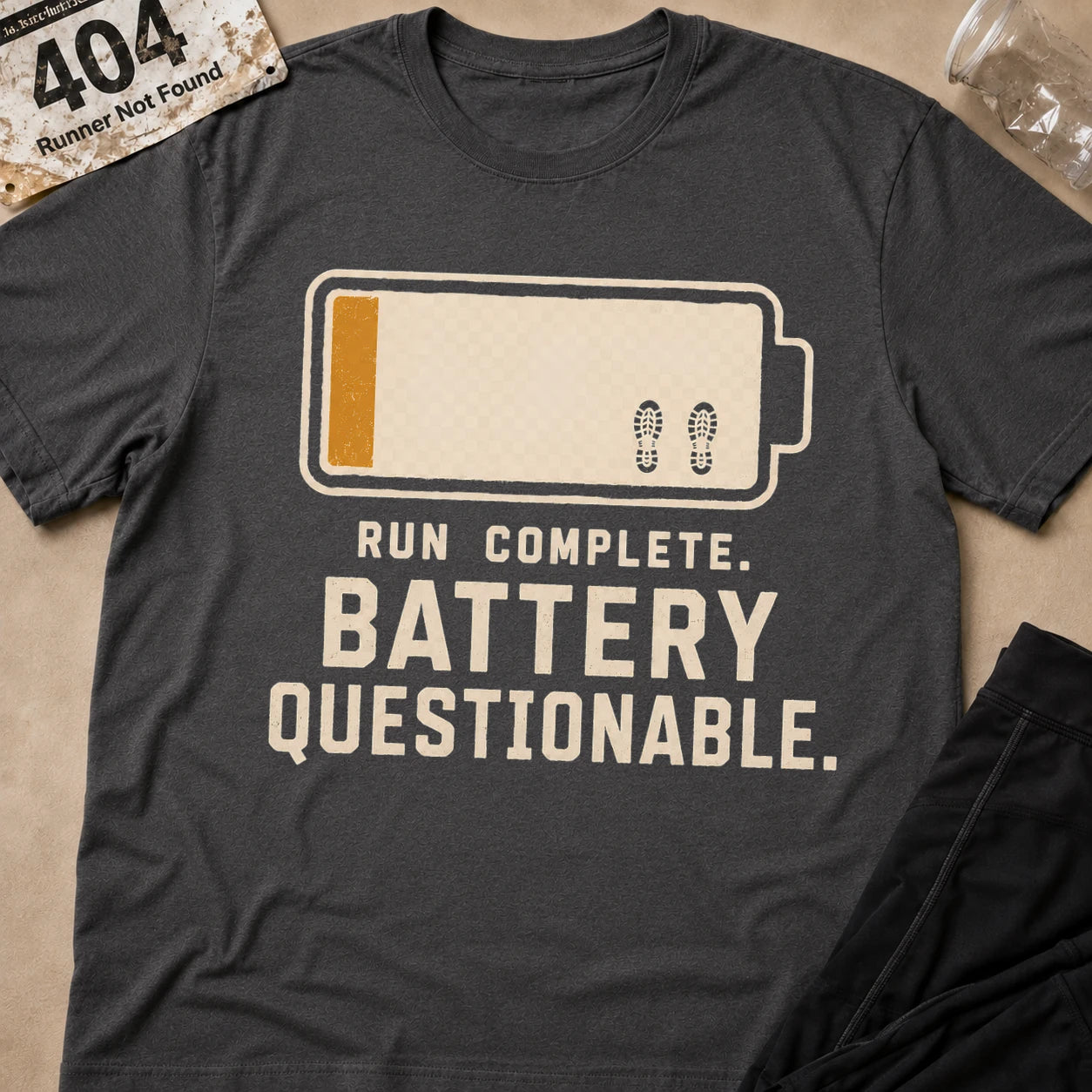 Runner Battery T-Shirt