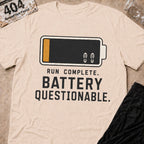 Runner Battery T-Shirt