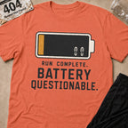 Runner Battery T-Shirt