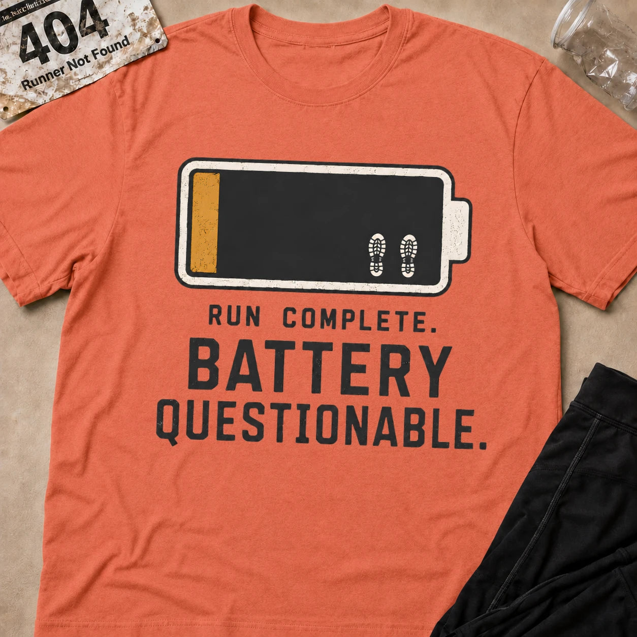 Runner Battery T-Shirt